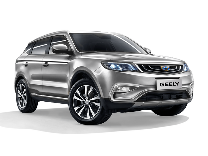 Geely Atlas Серый