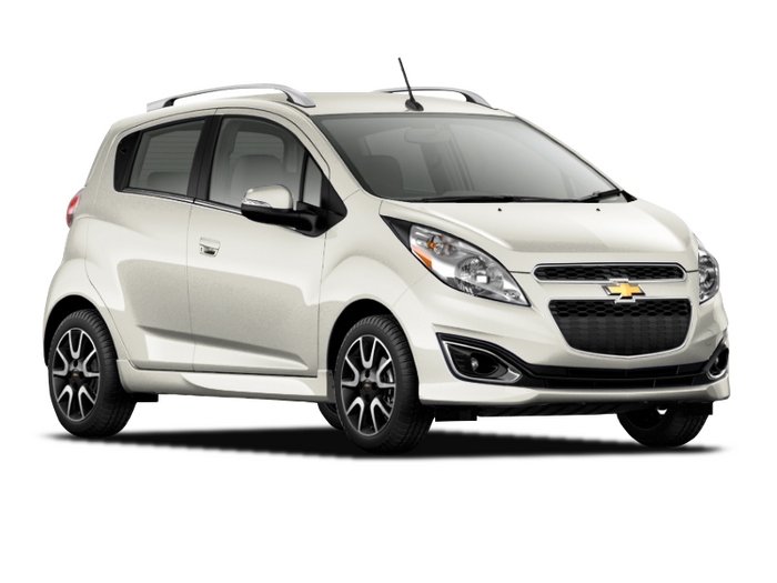 Chevrolet Spark Бежевый 