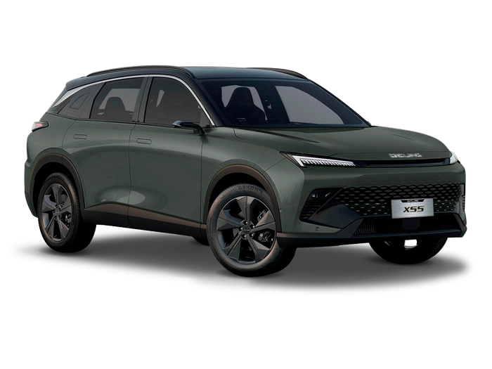 BAIC X55 Серый металлик с чёрной крышей